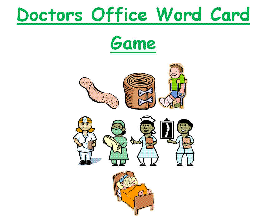 Learning New Words Doctor's Office Words and Learning Videos